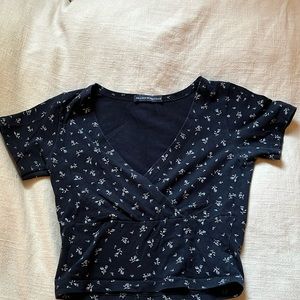Brandy Melville Navy Amara Top
